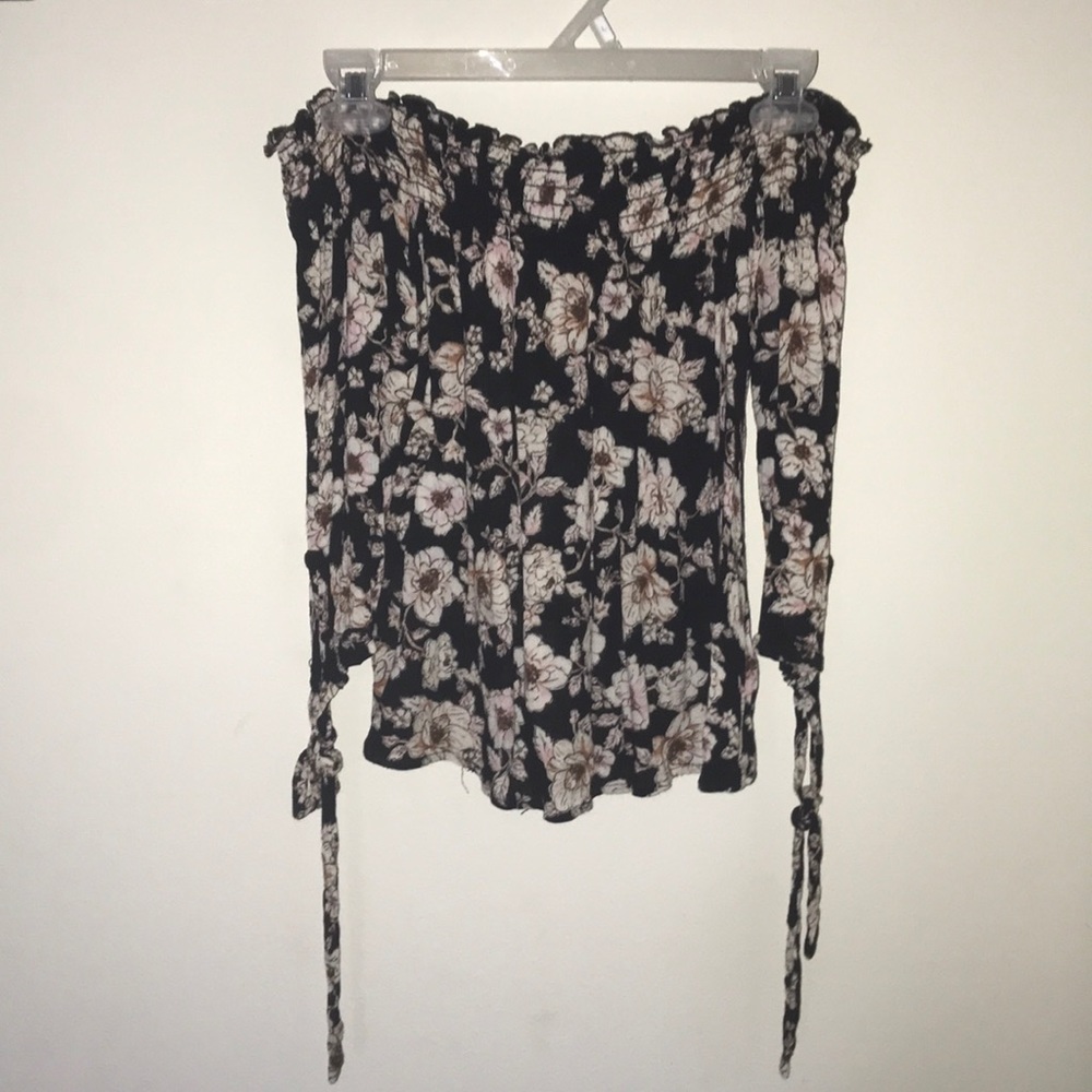 Strapless shirt